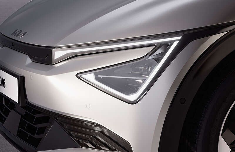 Dual LED Headlamps with Adaptive Beam