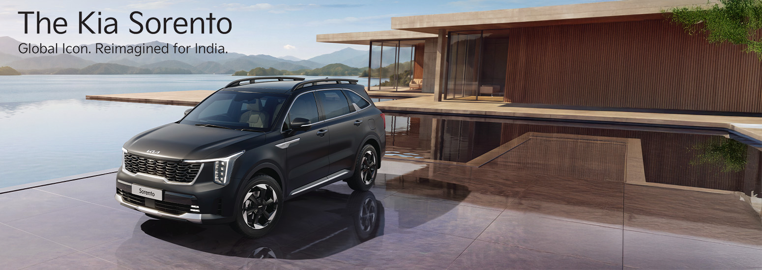Kia Sorento global flagship SUV - Bold design and premium presence